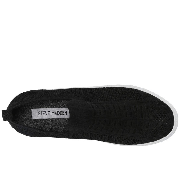 NEW Steve Madden Black Sneakers - Picture 2 of 4